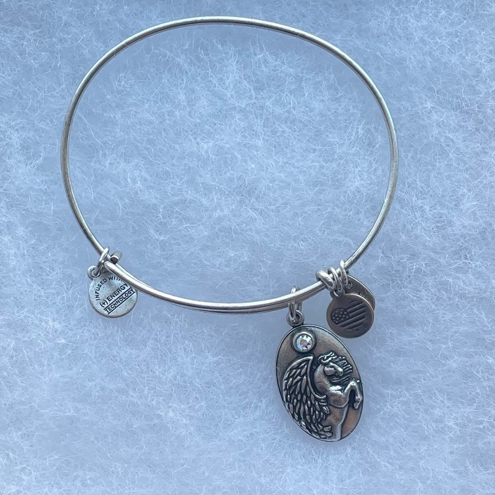 Alex and Ani Pegasus Charm Bracelet - Used